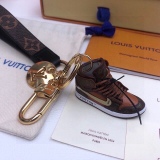 Louis Vuitton Monograph Eclipse Dragonne M61950 AJ mini shoes hanging pendant