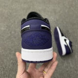Air Jordan 1 Low Court Purple Style:553558-125/553560-125