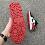 Air Jordan 1 Low Bred Toe Style:553558-161