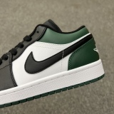 Air Jordan 1 Low Green Toe Style:553558-371/553560-371