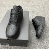 Air Jordan 1 Low “Triple Black” Style:553558-093