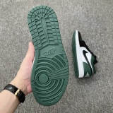 Air Jordan 1 Low Green Toe Style:553558-371/553560-371
