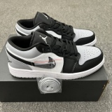 Air Jordan 1 Low Shadow Toe Style:553558-052/553560-052