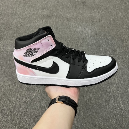 Air Jordan 1 Mid SE (GS) Zen Master Style:DM1200-001/DM6216-001