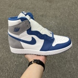 Air Jordan 1 High OG True Blue Style:DZ5485-410