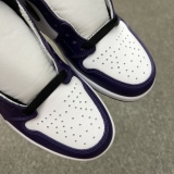 Air Jordan 1 High OG “Court Purple” Style:555088-500/575441-500