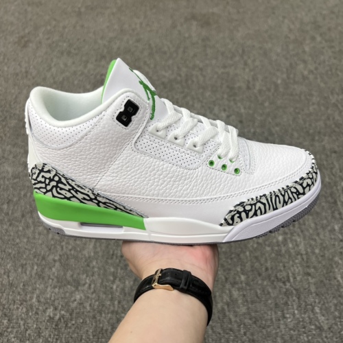 Air Jordan 3 Lucky Green Style:CK9646-136