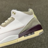 A Ma Maniere x Air Jordan 3 Violet Ore Style:DH3434-110