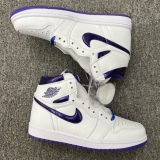 Air Jordan 1 Retro High “Court Purple” Style:CD0461-151