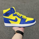 Air Jordan 1 High OG Game Royal and Varsity Maize Style:FD2596-700