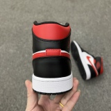 Air Jordan 1 Mid Bred Toe Style:554724-079/554725-079