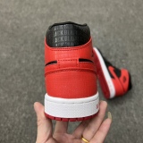 Air Jordan 1 Mid SS  Black + Red = Bred Style:DM9650-001