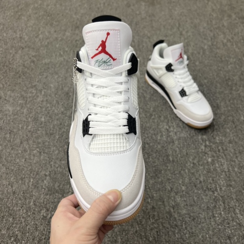 Nike SB X Air Jordan 4 RETRO White Gray Black Corporation AJ4Style:DR5415-100101107