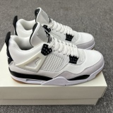 Nike SB X Air Jordan 4 RETRO White Gray Black Corporation AJ4Style:DR5415-100