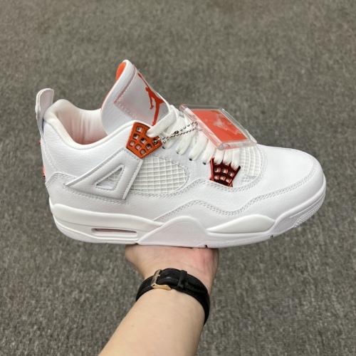 Air Jordan 4  Red Metallic  white orange buckle AJ4Style:CT8527-118