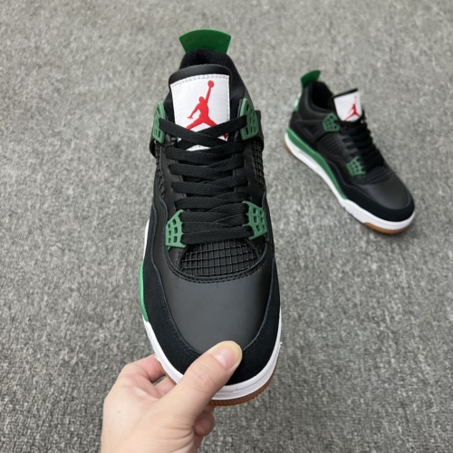 Nike SB X Air Jordan 4 Retro Black -Green Co -famous AJ4Style:DR5415-107030106