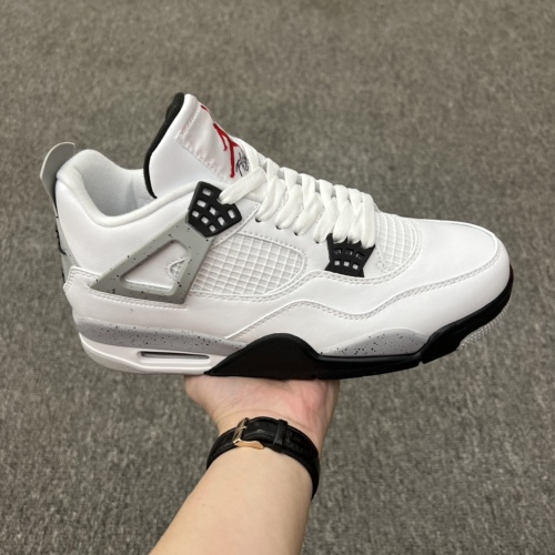 Air Jordan 4 Retro Og CEMENT White Cement AJ4Style:840606-192/836016-192