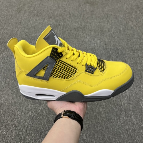 Air Jordan 4 Retro  Tour Yellow  Black and Yellow Electric Mother AJ4Style:314254-702 CT8527-700 408452-700