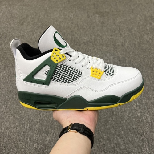 Air Jordan 4 Retro Oregon Ducks Pit Crew AJ4Style:257-255275