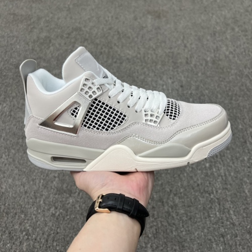 Air Jordan 4 Retro Frozen Moments Edible Silver AJ4Style:AQ9129-001