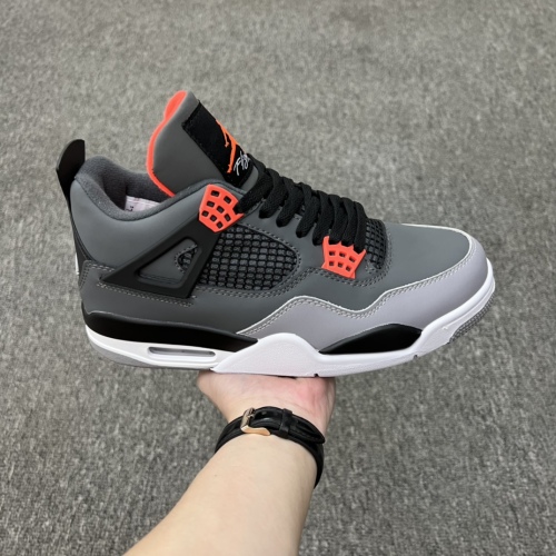 Air Jordan 4 Infrared Black and Gray Aj4 AJ4Style:DH6927-061