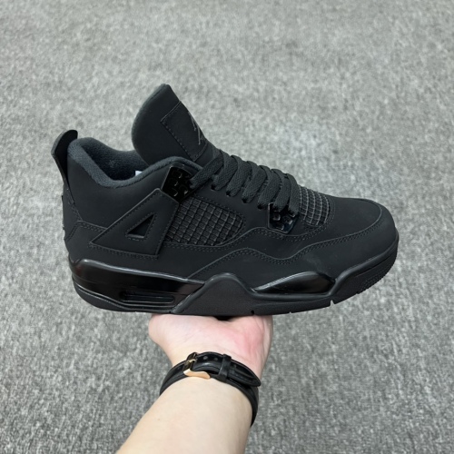 Air Jordan 4 Retro Black Cat AJ4Style:CU1110-010/408452-010