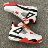 Air Jordan 4 Retro  Fire Red  White and Red Repeated AJ4Style:DC7770-160/408452-160