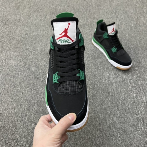 Nike SB X Air Jordan 4 Retro Black -Green Co -famous AJ4Style:DR5415-107030