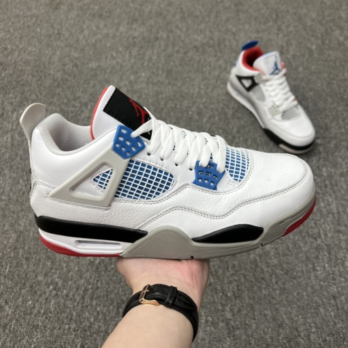 Air Jordan 4 TATTOO  What the  red and blue cricket AJ4Style:CI1184-146/408452-146