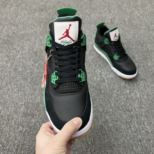 Nike SB X Air Jordan 4 Retro Black -Green Co -famous AJ4Style:DR5415-107030