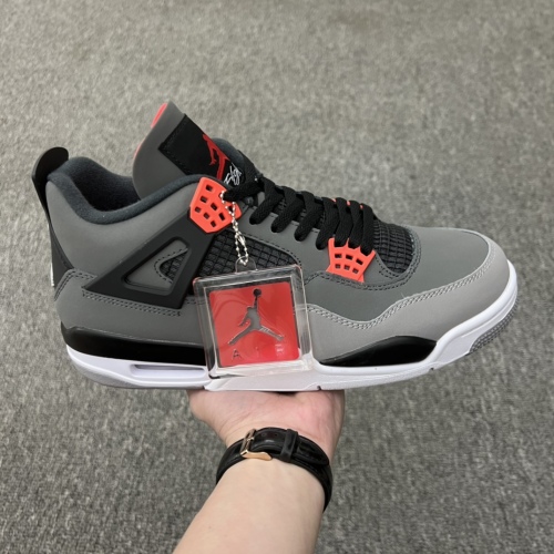 Air Jordan 4 Infrared Black and Gray Aj4 AJ4Style:DH6927-061