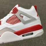 Nike sb x Air Jordan 4 RETRO White and Red Co -branded AJ4Style:DR5415-106