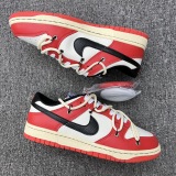 NBA x Nike Dunk Low EMBChicago Style:DD3363-100