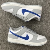 Nike Dunk Low Grey Royal Blue Style:FN3878-001