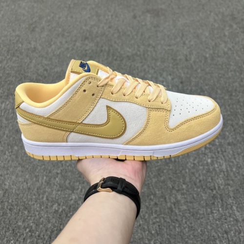 Nike Dunk Low Gold Suede Style:DV7411-200