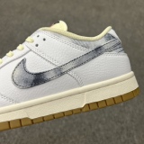 Nike Dunk Low Washed Denim Style:FN6881-100