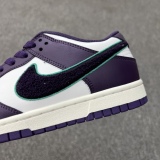 Nike Dunk Low Chenille Swoosh Style:DQ7683-100
