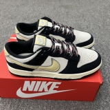 Nike Dunk Low Black Suede Style:DV3054-001