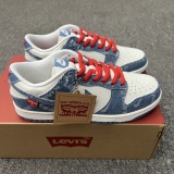 Levi's x Nike Dunk Low Style:LE0021-002