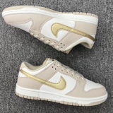 Nike Dunk Low Gold Swoosh Style:DX5930-001