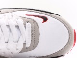 Nike Air Max 90bwhite Solar Red retro air cushion versatile leisure sports jogging shoes style: DJ5194-100