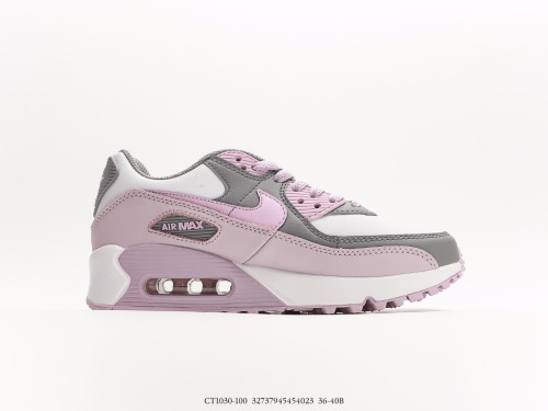 Nike Air Max 90 Classic Retro Small Cattermium Speeding Shoes STYLE: CT1030-100