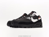 Nike OW joint MAX 90 air cushion off -WHITE X NIKE Air Max 90 OW Limited Classic Cushion Running Shoes STYLE: AA7293-001