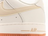 Nike Air Force 1’07 Lowmilky Whitecreamgum Classic Low Gangs Leisure Sneakers  Leather Milk Creamy Creamy Platform  Style:ML2022-113