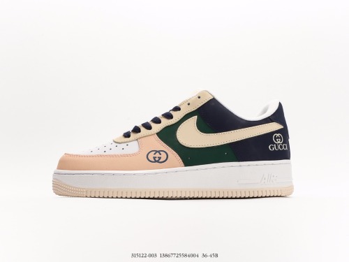 Nike Gucci X Nike Air Force 1 '07 Low joint Low -top shoes Style:315122-003