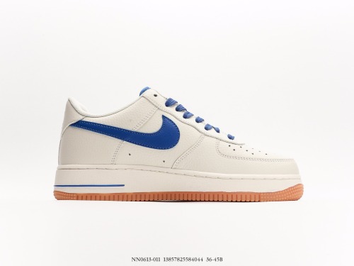 Nike Air Force 1 '07 Low cream blue Low -top casual board shoes Style:NN0613-011