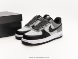 Nike Air Force 1 '07 Lowblackwolf Grey Classic Low -Bannia Casual Sneakers  Black Wolf Gray Hook  Style:TP5558-756