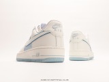 Nike Air Force 1 Low  White and Blue Stitching  Low -end leisure sneakers Style:AV0303-723