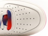 Nike Air Force 1 Low '07  Mi Blue Red  76 -person retro cities limited color scheme Low -top casual board shoes Style:AI5636-156