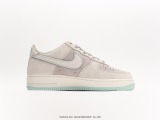 Nike Air Force 07 suede ice blue gray Low -top leisure sneakers Style:DZ3696-001